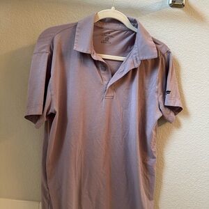 Fabletics Lavender Polo Shirt